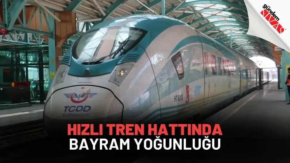Yuksek Hizli Tren Hattinda Bayram Yogunlugu jpg | Gündem Sivas™ Haber