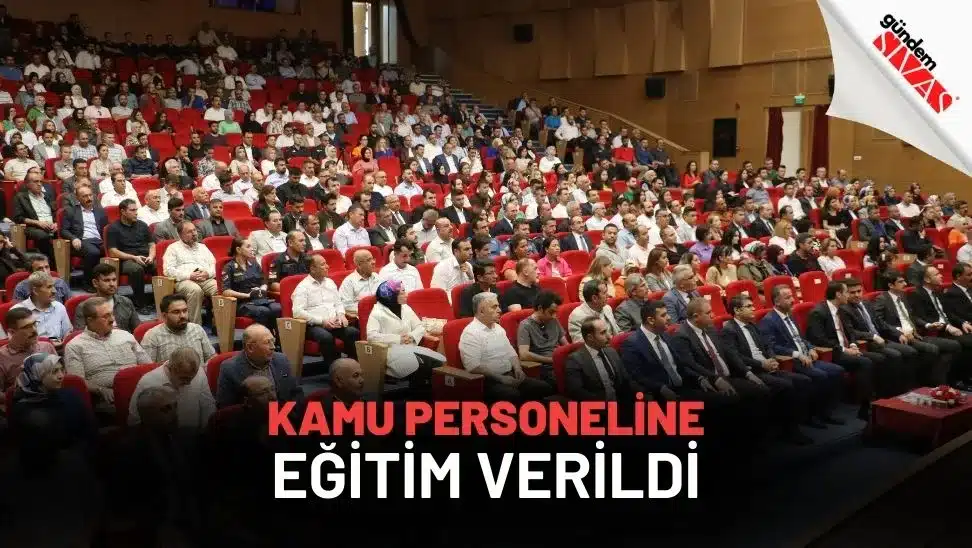 Kamu Personeline Eğitim Verildi Kamu Personeline Egitim Verildi jpg | Gündem Sivas™ Haber