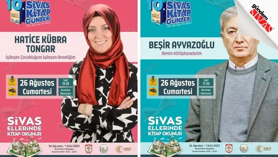 10. Kitap Gunleri 26 Agustosta Basliyor 2 jpg | Gündem Sivas™ Haber