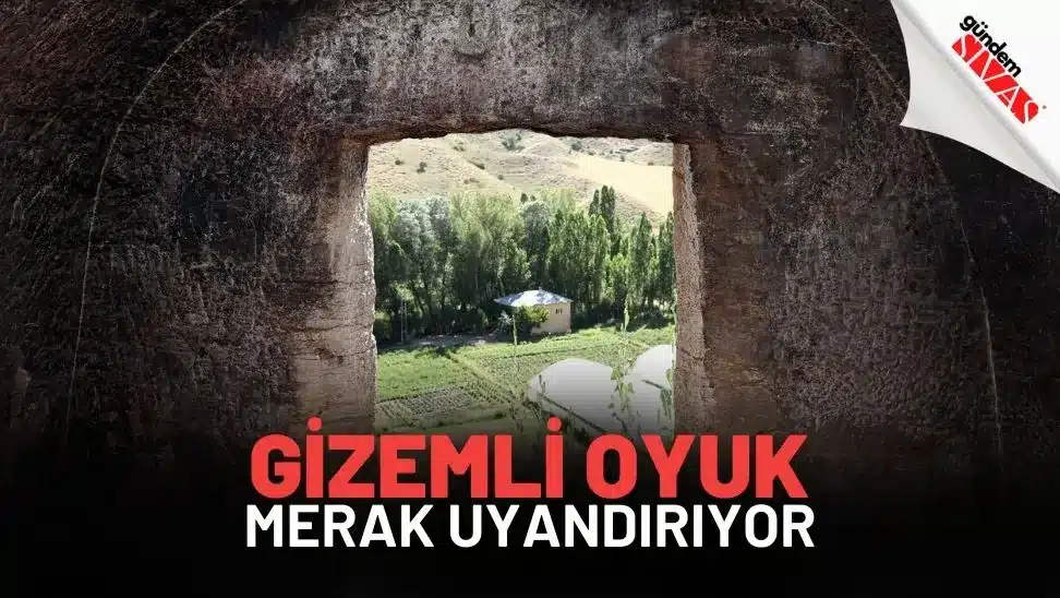 Gizemli Oyuk Merak Uyandırıyor Gizemli Oyuk Merak Uyandiriyor jpg | Gündem Sivas™ Haber