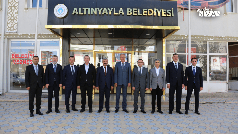 Baskan Ozdemirden Altinyayla ya Ziyaret | Gündem Sivas™ Haber