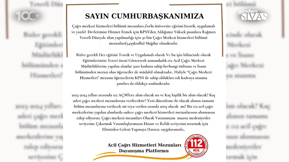 Çağrı Merkezi Mezunları Atama Bekliyor Cagri Merkezi Mezunlari Atama Bekliyor 2 | Gündem Sivas™ Haber