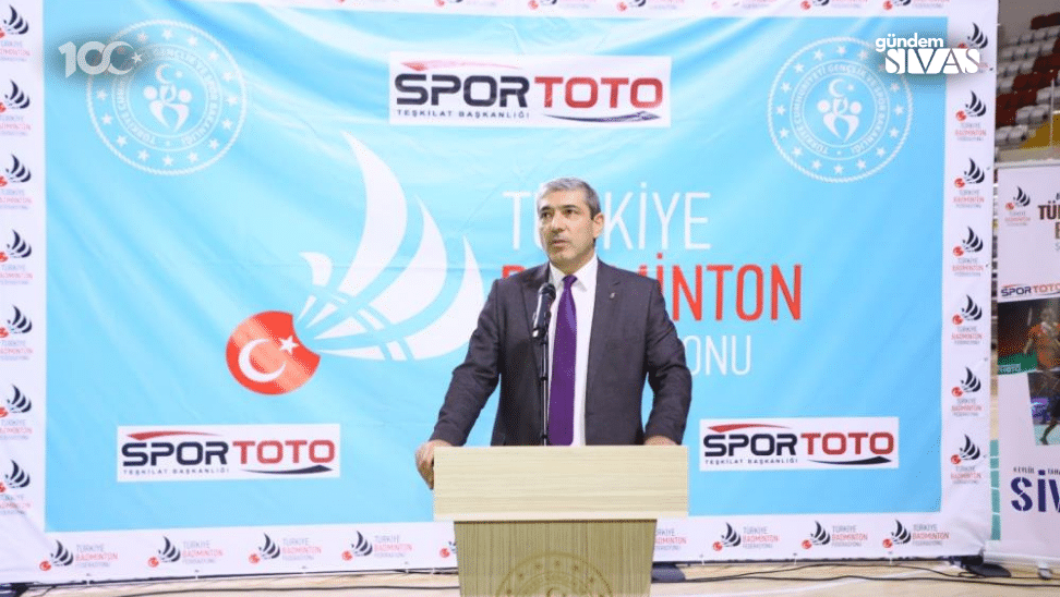 Sivas'ta Badminton Şampiyonası Heyecanı