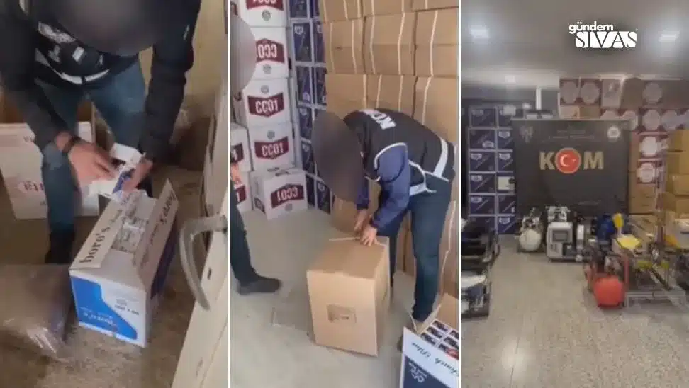 Sivasta Sigara Kacakcilarina Operasyon 2 jpg | Gündem Sivas™ Haber