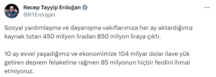 Sosyal Yardımlarda Büyük ArtışSosyal Yardımlarda Büyük Artış