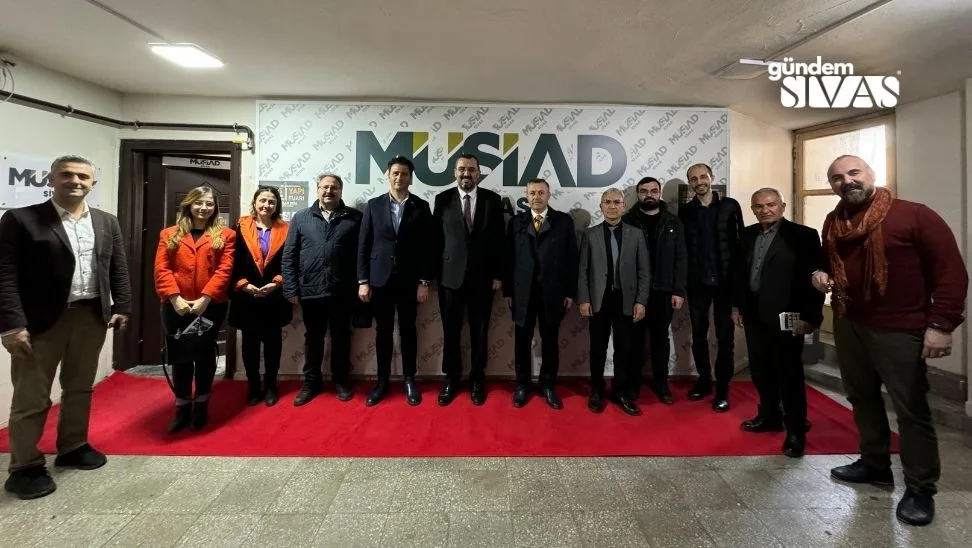 Serdar Inceden MUSIAD Sivasa Ziyaret 4 jpg | Gündem Sivas™ Haber