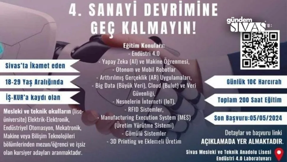 Sivaslı Gençler Sanayi Devrimine Geç Kalmayın!