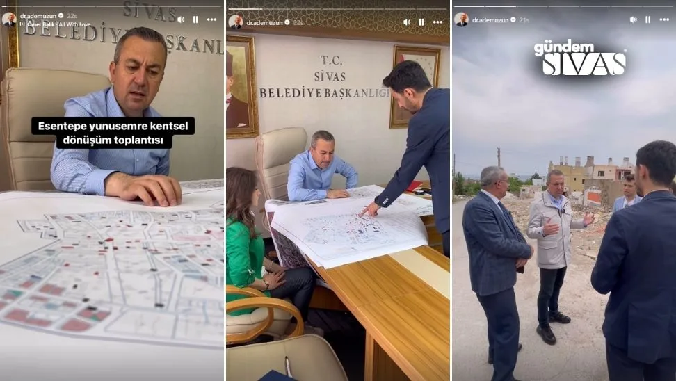 Başkan Uzun'dan Kentsel Dönüşüm Çalışması