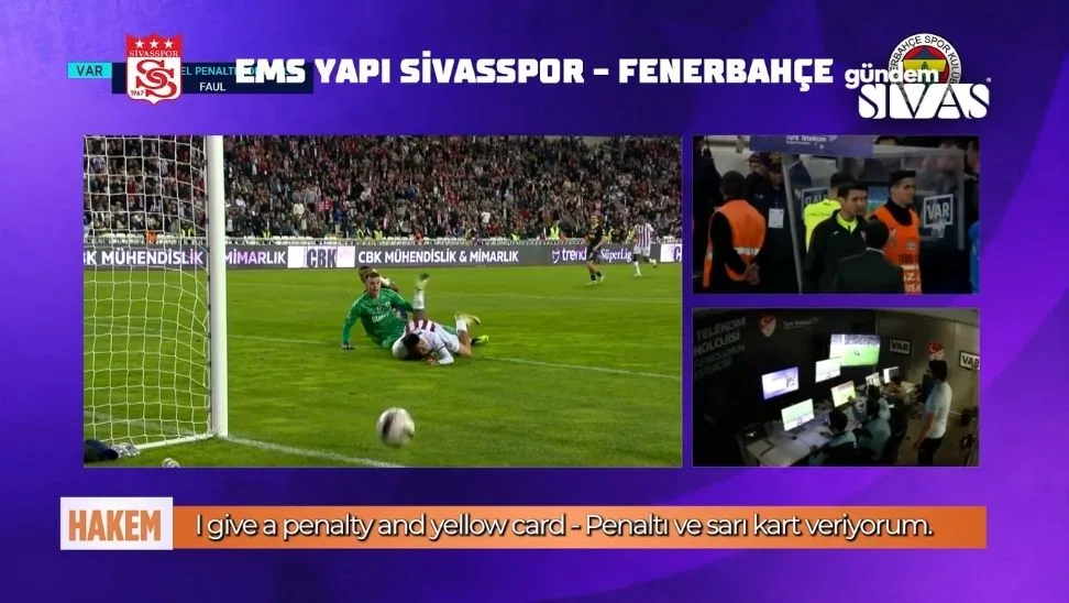 Sivasspor Fenerbahce VAR Kayitlari Aciklandi 3 jpg | Gündem Sivas™ Haber