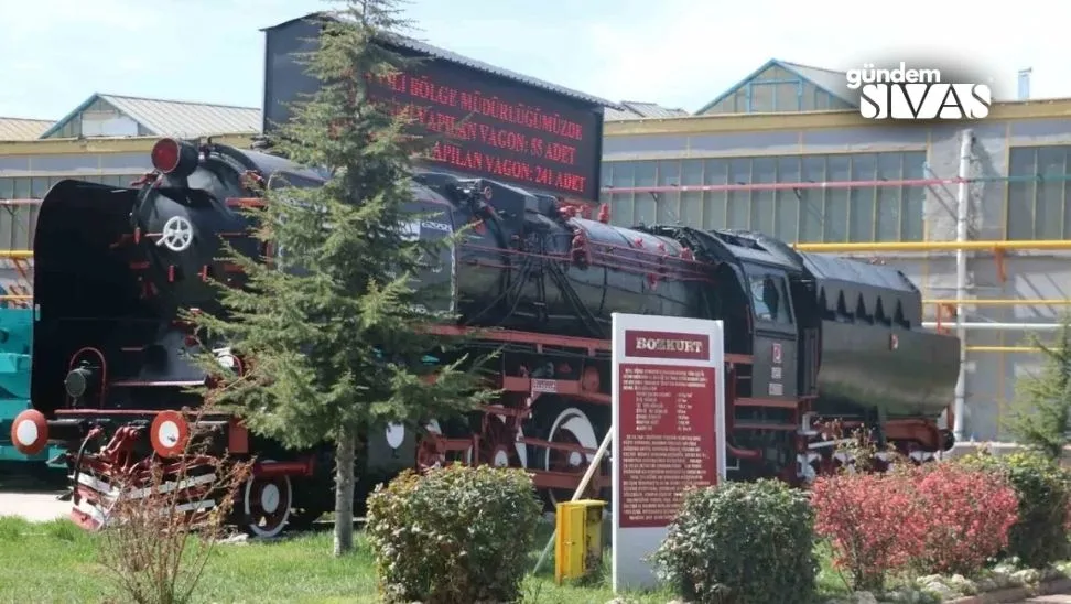 Türkiye'nin Milli Lokomotifi 'Bozkurt' Sivas'ta!