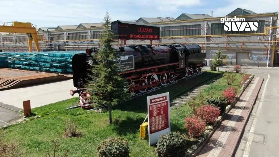 Türkiye'nin Milli Lokomotifi 'Bozkurt' Sivas'ta!