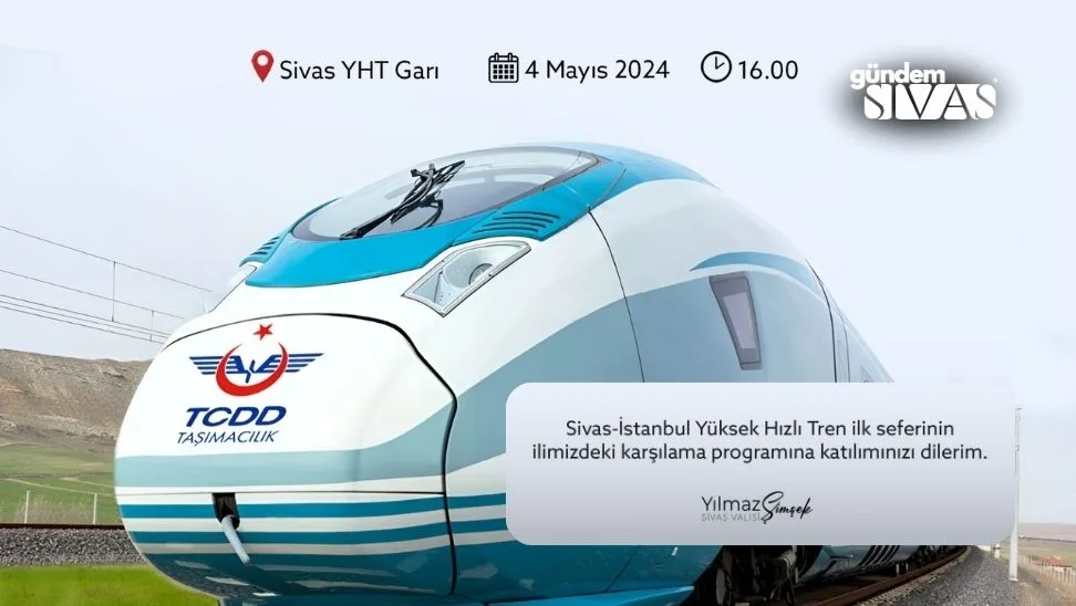 Istanbul Sivas YHT Seferleri Basliyor 2 jpg | Gündem Sivas™ Haber