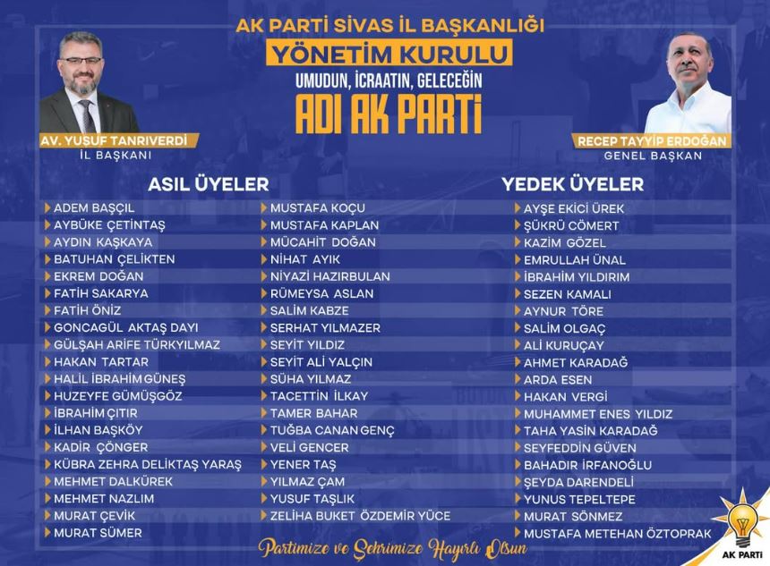 Akparti sivas 2025 | Gündem Sivas™ Haber